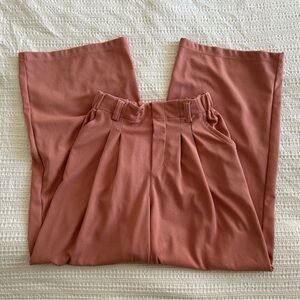 HalaraFlex™ High Waisted Pleated Wide Leg Work Pants